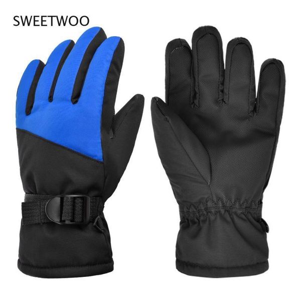 

ski gloves winter 5-10 years old children outdoor skating and snow waterproof warm