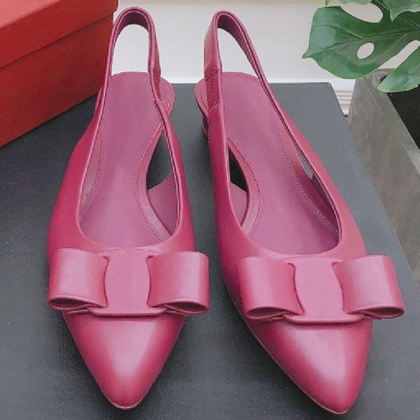 

heels designer women party shoes pointed toe bow slingbacks t show pumps wedding woman zapatos de mujer dress, Black