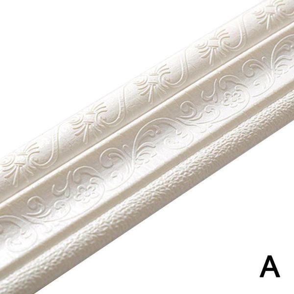 

wallpapers self-adhesive wall stickers tv background border waist decorative ceiling strip line skirting wallpaper w1s8