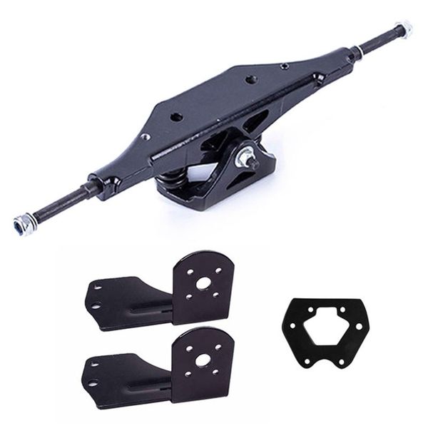 

-electric skateboard drive bridge 11inch black londboard truck aluminium flat-plate men skateboarding