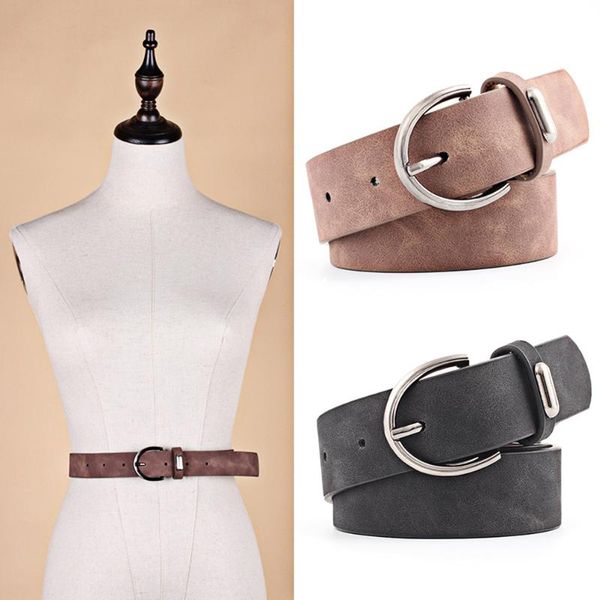 

belts 2021 women belt wide suede leather waist female casual ladies pin buckle for dresses wholesale, Black;brown