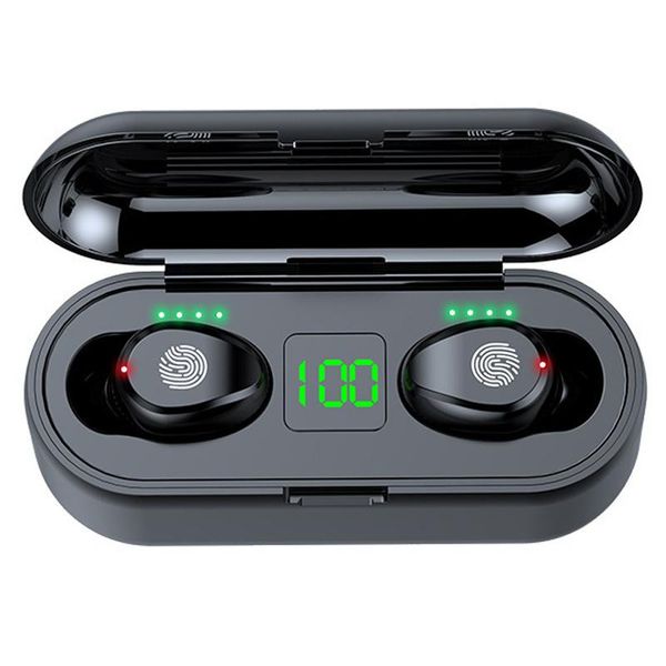

headphones & earphones tws wireless bluetooth 9d stereo 2500mah charging box sports waterproof earbuds gaming headsets