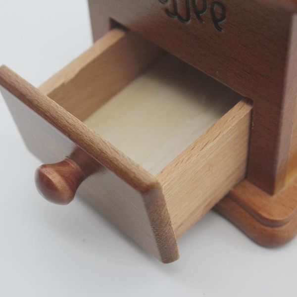 

manual coffee grinders vintage grinder classical wooden bean retro spice mill wheel machine