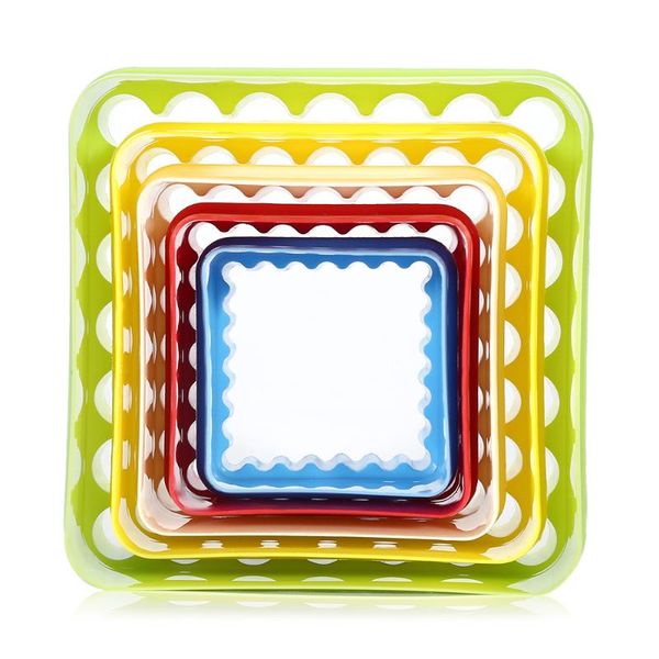 

baking & pastry tools 5 pcs diy fondant cake molds tool