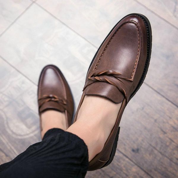 

dress shoes men loafers driving business est formal office wedding for, Black