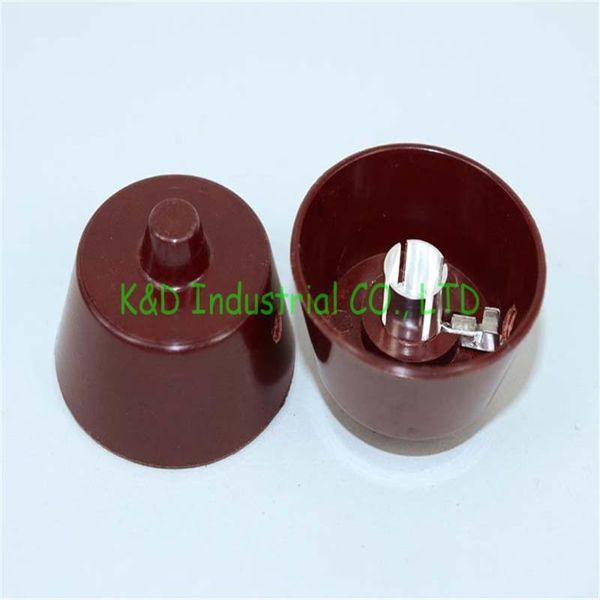 

smart power plugs 1pc brown bakelite valve amps big tube anode cap for 310 807 audio hifi diy socket