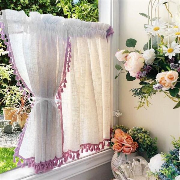 

curtain & drapes quality pastoral tube through lovely lace coffee shades kitchen short small closet purdan valance