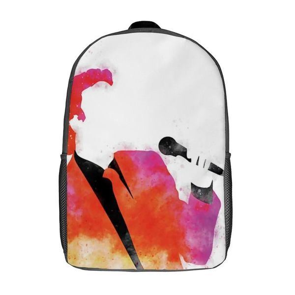 

backpack johnny hallyday backpacks teenage large basic polyester running bags