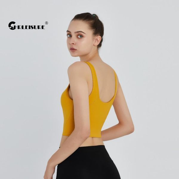 

sanding yoga vest nudity quick dry sports fitness bra fashion breathable comfortable gym bar outfit