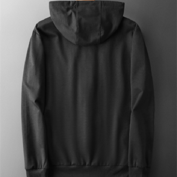 

men's hoodies & sweatshirts add fertilizer and david clothing autumn sports leisure hooded cardigan jacket loose large size zipper, Black