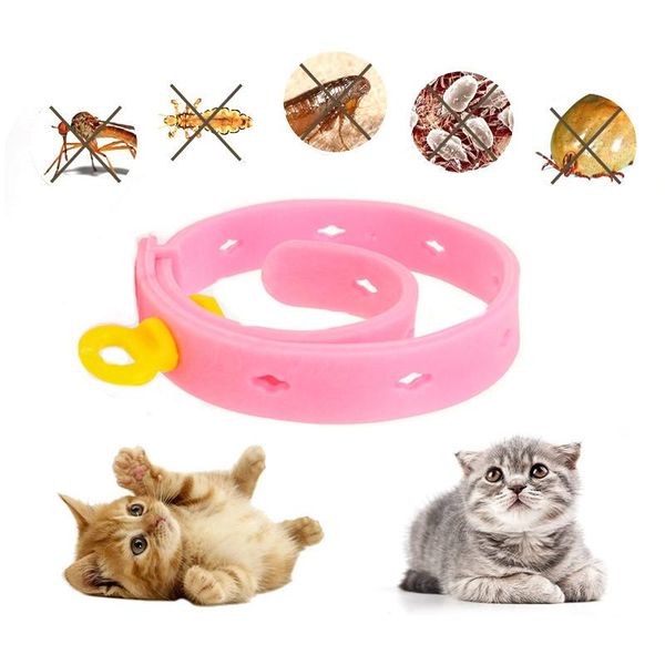 

dog apparel pet collar outdoor cat insect repellent neck strap necklace adjustable anti flea mite tick mosquito collars