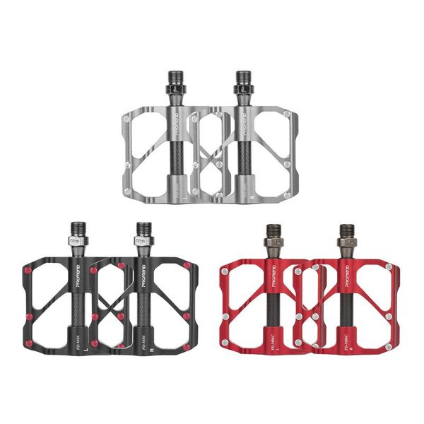 

bike pedals mtb road lightweight widen 9/16" du bearing bicycle