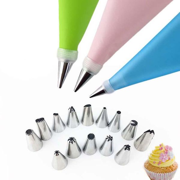

baking & pastry tools piping nozzles akcesoria do tortow utilidades domesticas para cozinha traktatie kinderen verjaardag spuitmondjes voor