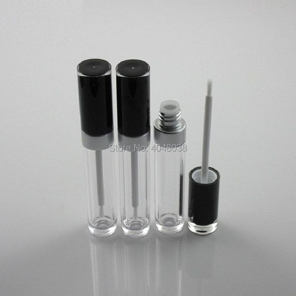 

storage bottles & jars 8ml lip gloss tubes empty cosmetic containers packaging lipgloss with soft brush applicator 10/30/50 pcs