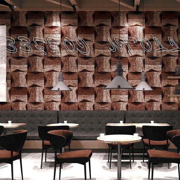 

wallpapers marble stone pattern pvc wallpaper vintage nostalgic antique personality bar recreational area background wall wallpaper3d