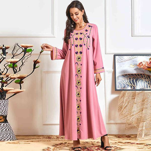 

casual dresses ramadan eid mubarak abaya dubai turkey islam muslim long dress robe longue femme kaftan moroccan maxi for women ves 5t3a, Black;gray