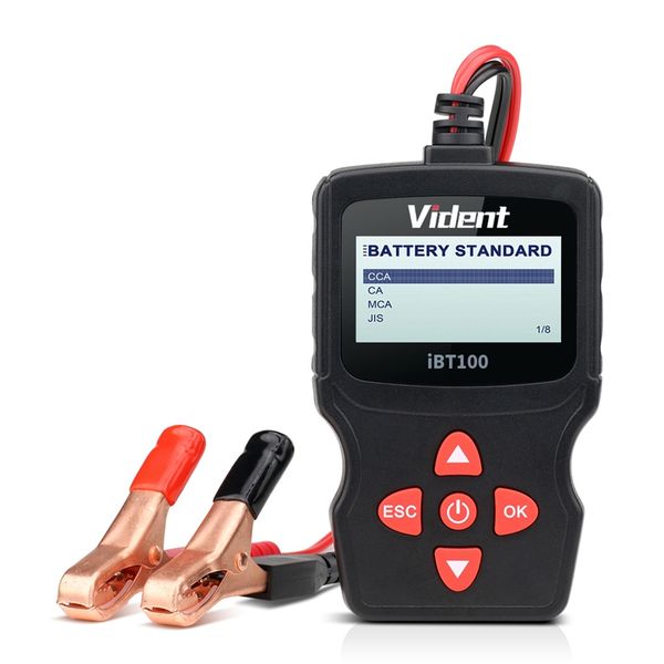 

vident ibt100 12v vehicle battery tester diagnostic tool