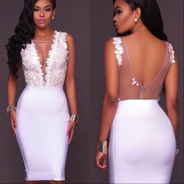 

v neck lace women jumpsuit up bandage bodysuit leotard, Black;white