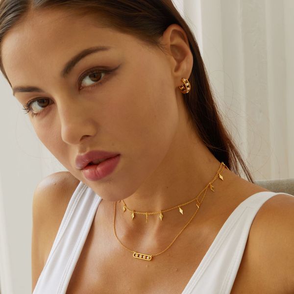 

pearl hoop earrings small thick gold hoops for women hypoallergenic bridal gift, Golden;silver
