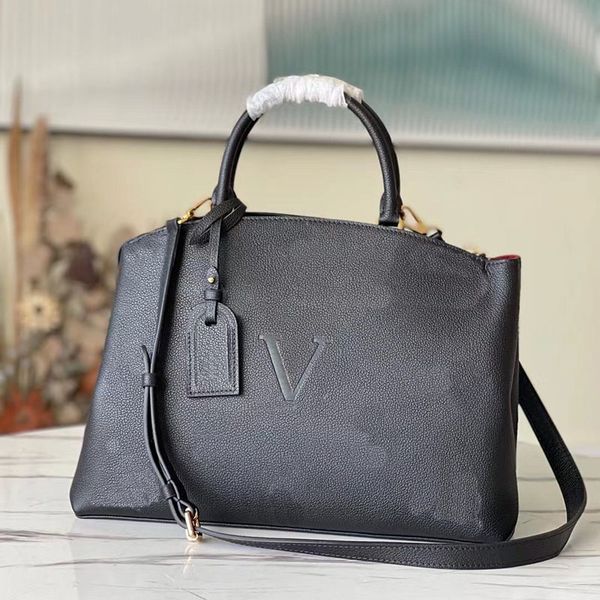 

high-quality leather tote bag female 2021 new trendy fashion niche leopard embossed shoulder handbag