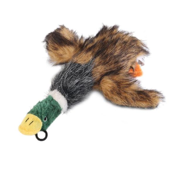 

small animal supplies cute cartoon pet dog puppy stuffed squeaking toy plush honking duck chew squeaker squeaky funny