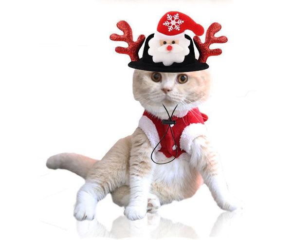 

creative pet hat cat christmas funny headgear dog apparel