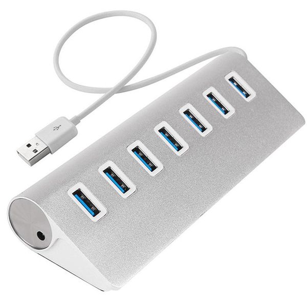 

hubs usb hub 3.0 4/7 ports multi splitter with power adapter hab high speed 5gbps 3 lapcomputer
