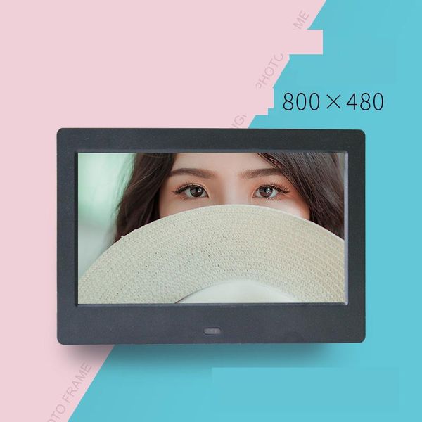 

christmas gift home 7 inch 800x480 video player advertising machine hd digital po frame electronic frames po