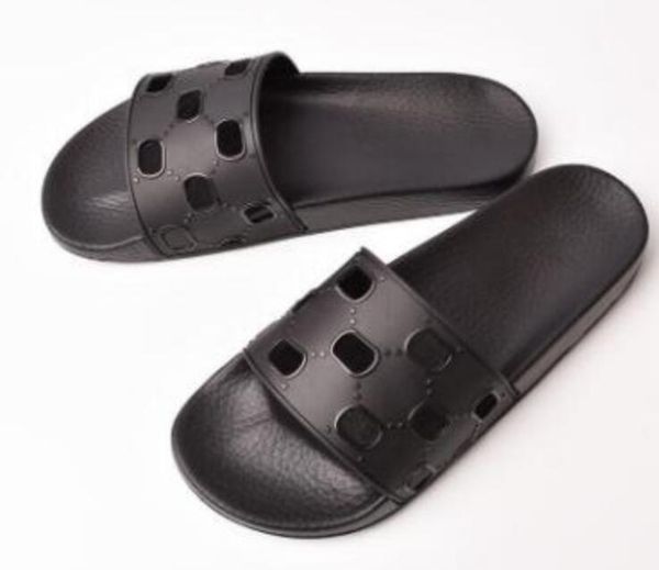 

pre-fall 2021 womens cut-out black color rubber slide slippers sandals girls sporty pool flats shoes mules size euro 35-42 zlh