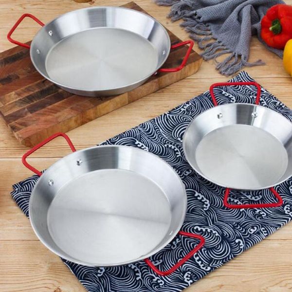 

stainless steel frying pan practical fried chicken spaghetti kitchen gadget for home restaurant (20cm) pans