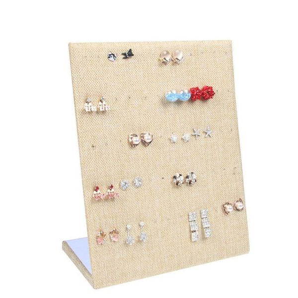 

jewelry pouches, bags earring holder decoration organizer home display stand necklace storage rack space saving gift hanging velvet fabric, Pink;blue