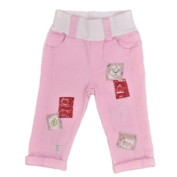 

girls school pants classic leggings for autumn skinny teenage bottom children clothing denim 10y 5p0520 trousers, Blue