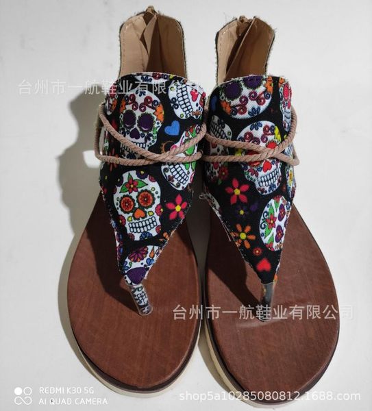 

sandals women 2021 cross-border lightweight flat, Black