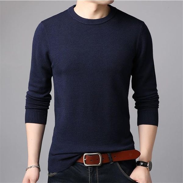 

men's sweaters spring and autumn men's pullovers solid color thin sweater simple style o-neck male clothes, White;black