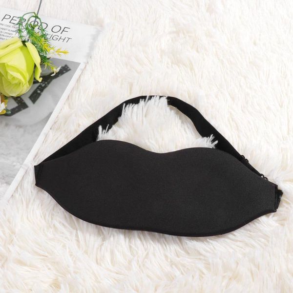 

other interior accessories 3d sleep eyeshade slow stereoscopic blind pack black-out for home travel office (black-adjustable buckle)