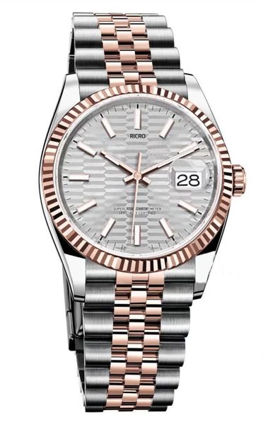 

master, watch, business, automatic machinery, date, stainless steel case, sapphire glass, folding buckle, embossed dial,40mm,36mm, Slivery;brown