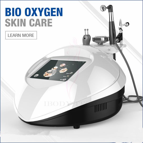 

professional pure oxygen facial beauty machine oxygen-jet moisturizing spray pdt bio skin lightening therapy, Black;white