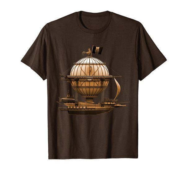 

Steampunk Vintage Hot Air Balloon Airship T-Shirts, Mainly pictures