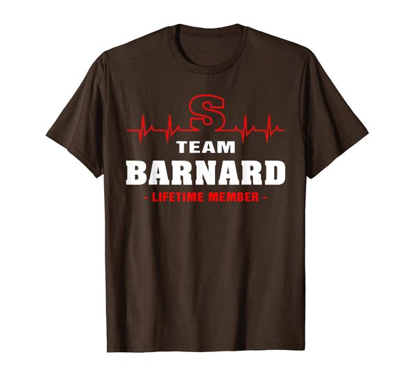 

Team Barnard lifetime member shirt surname, last name gift T-Shirt, Mainly pictures