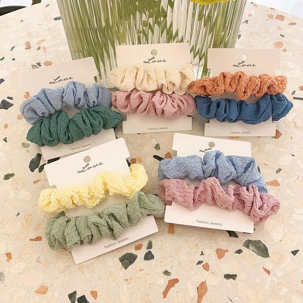 

hair accessories aphrodite 2pcs ties scrunchies set rubber bands elastic headband women girls headwear ponytail rope