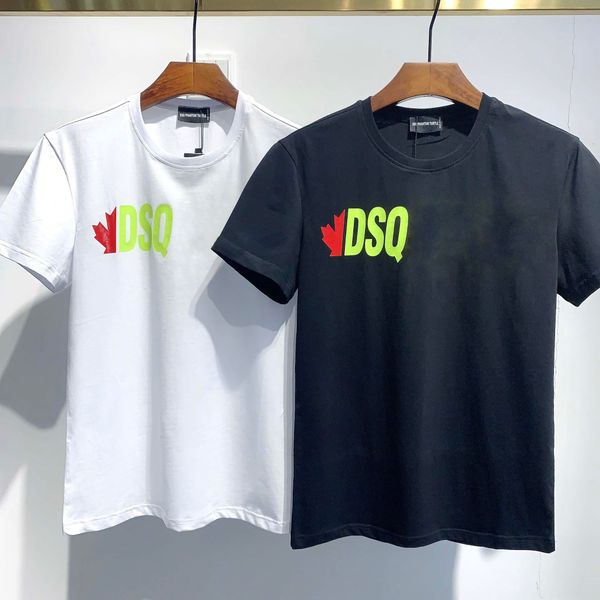 

dsq t shirts mens designer t shirts black white men summer fashion casual streetwear t-shirt short sleeve size m-xxxl 3204, White;black