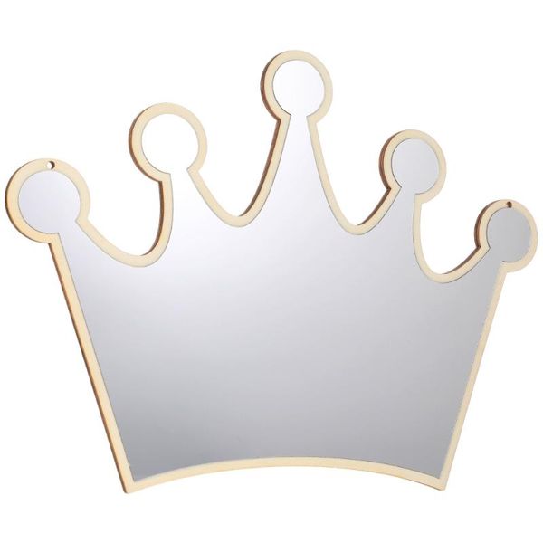 

mirrors 1pc children room acrylic mirror wall stickers crown shape sticker