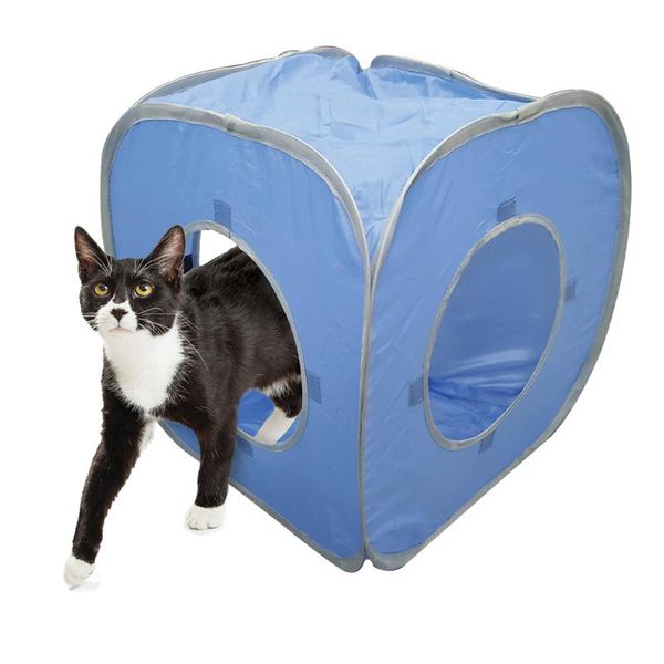 

cat toys toy up play cube foldable tent easy to fold and stock for cats area