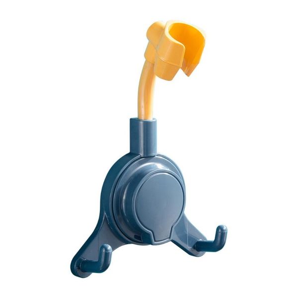 

bath accessory set 29ef bathroom shower head holder multifunction bracket with 2 hooks strong bearing capacity accessories