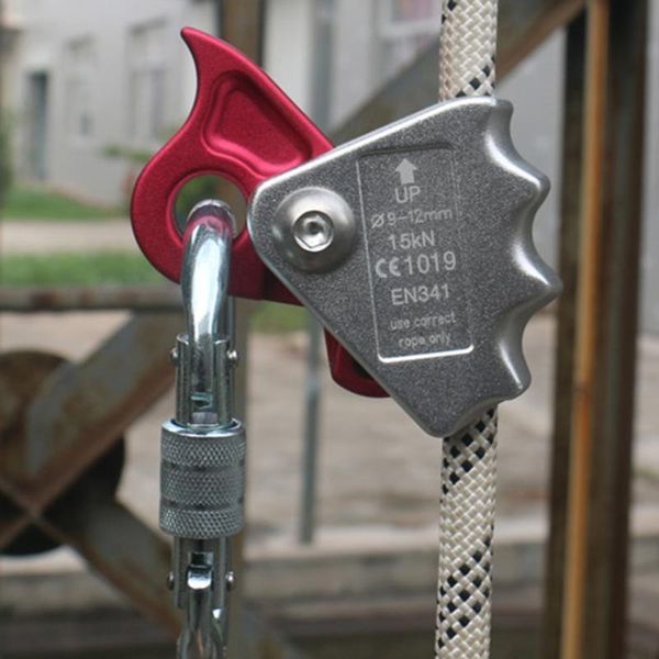 

cords, slings and webbing 15kn climbing abseil device hand ascender
