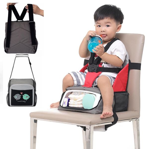 

diaper bags 2 in 1 bag baby seat harness portable dining chair feed for traveling