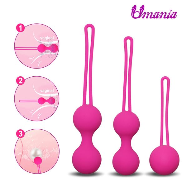 Секс для взрослых игрушек женский силиконовый вагинальный мяч.