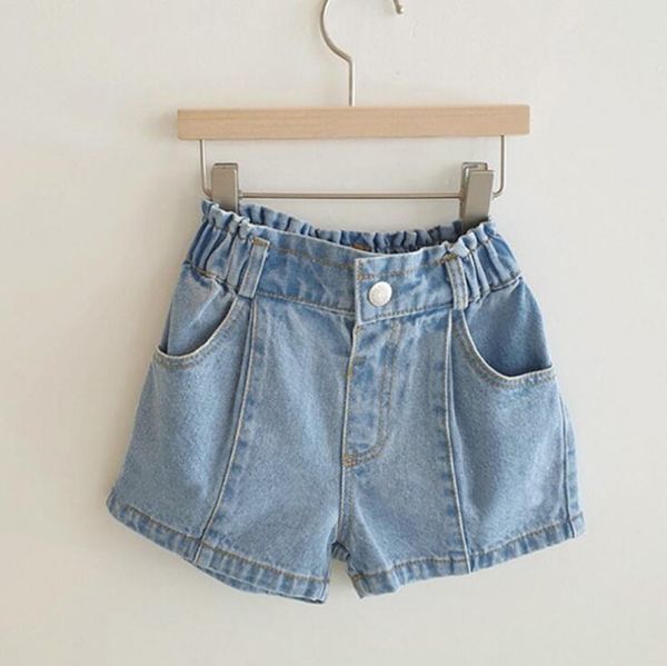 

girls denim shorts spring cotton fashion 1-7 years yt941, Black