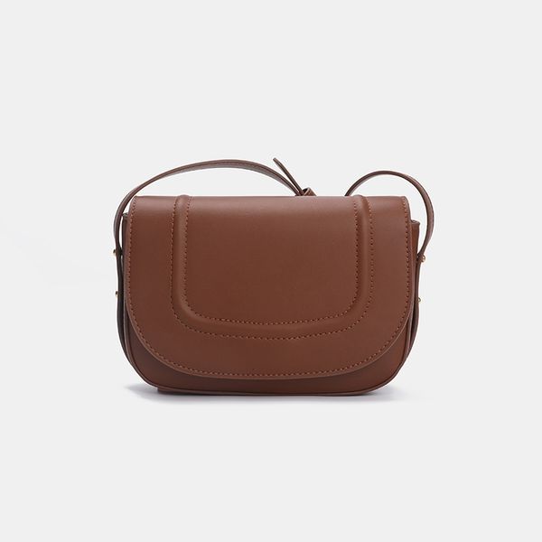 

simple saddle bag summer versatile women's large capacity one shoulder messenger bag purse