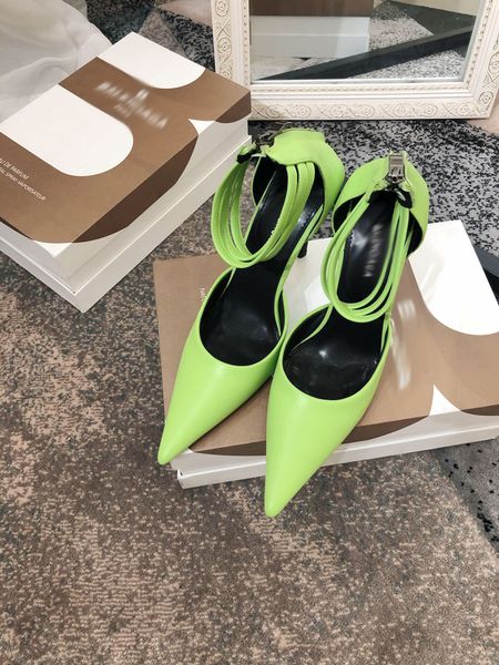 

2021 good quality fashion women luxurys designers shoes designer sandals womens luxury high heels sandal dress shoess with box size 35-41 -b, Black